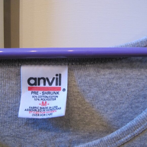 Sitewide Sale Over The Line Tank Top Gray Size Medium - Picture 3 of 5